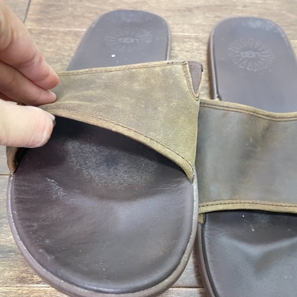 UGG Seaside Men's Slide Sandal sz 10 - Picture 11 of 14